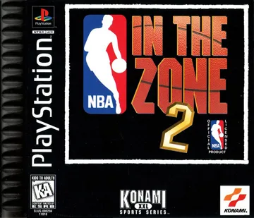 NBA in the Zone 2 (US) box cover front